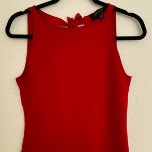 Ann Taylor - Never Worn - Red Tie back Top